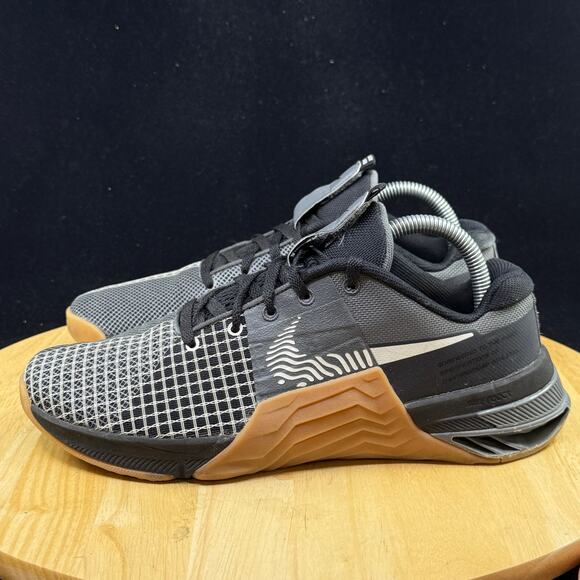 Nike Metcon D09328 Size 7M/ 8.5 W Shoes Gum Gray/Black REACT HYPERLIFT Cross Fit - Picture 5 of 8